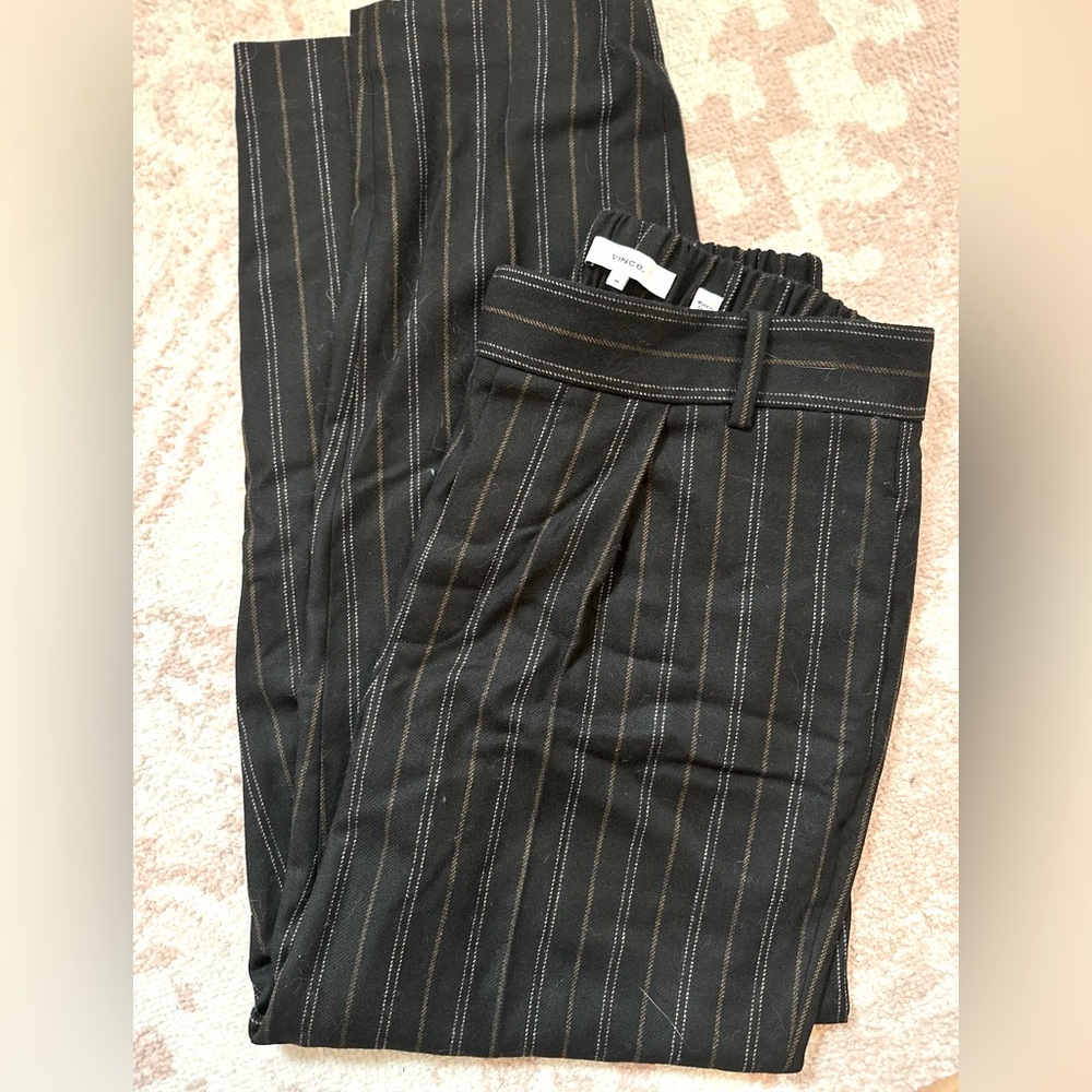 Vince striped pants